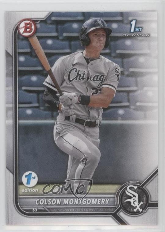 2022 Bowman 1st Edition Colson Montgomery #BPPF-71 yf0