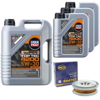 MotoröL Set 4200 5W-30 Liqui Moly 8 Liter + ÖLfilter FüR Mercedes G-Klasse W463