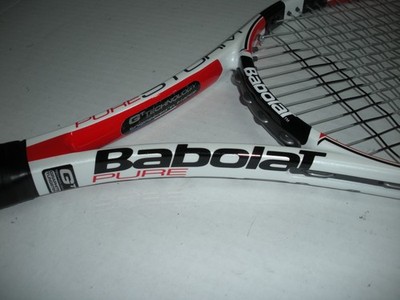 BABOLAT PURE STORM GT 98 TENNIS RACQUET 4 1/2 (NEW STRINGS) | eBay