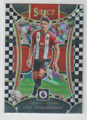 2023 Panini Select Premier League Mezzanine B&W Checker Anel Ahmedhodzic #181