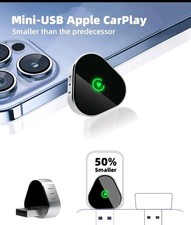 Wireless Apple Carplay Adapter Wired To Wireless. 50 Smaller New Design