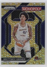 2024 Prizm Monopoly WNBA Skills Millionaire Gold Shimmer Brittney Griner 0st1
