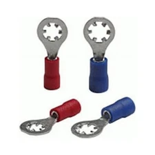 Install Bay BVSRT8 BLUE #8 STAR RING TERMINAL 16-14 Pack of 100