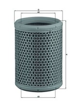 Filtre à air Daf 66
