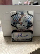 2019 Panini Prizm - Pro Penmanship Jake Thompson #PP-JT (AU)