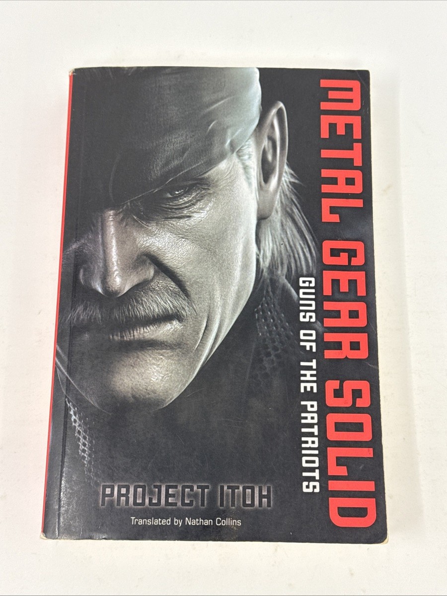 Metal Gear Solid: Guns of the Patriot by Project Itoh Paperback Novel 1st  Print