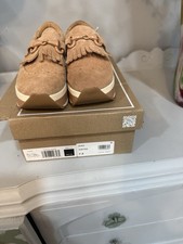 Dolce Vita Jhax Women's Platform Sneakers, Size 7.5, Taupe Suede, Slip-On