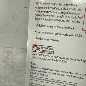 NOS Sega Dreamcast HKT-8600 MK-50154 OEM Jump Pack Rumble Vibration Tremor | New