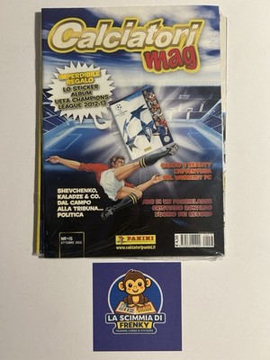 PANINI CALCIATORI MAG SEALED 15 OCTOBER 2012 CHAMPIONS LEAGUE ALBUM 13 2013