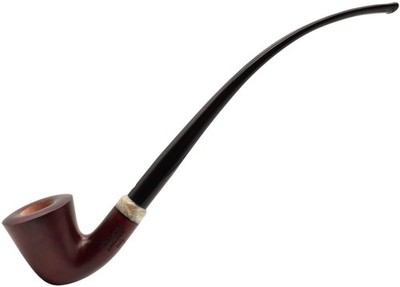 Talamona ''Rosso Inglese'' Churchwarden Bent Calabash Briar Pfeife von Paolo Croci
