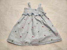 NWT Baby Gap Butterfly Smocked Sleeveless Dress Sundress Baby Toddler Girl