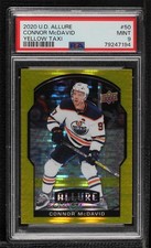 2020-21 Upper Deck Allure Yellow Taxi Connor McDavid #50 PSA 9 MINT t3w