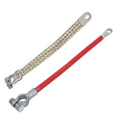 Battery Cable Kit for 8N Fits Ford Tractors (Ground Strap & Cable) FAE14301B 8N1