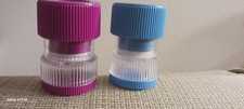 Pill Crusher Grinder with storage-Waterproof- Blue FOR LARGE PILLS