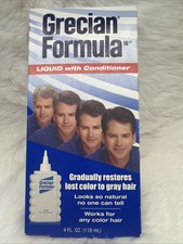 Grecian Formula 16 Liquid Conditioner Restores Lost Color To Gray Hair 4 fl.oz