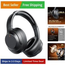 Active Noise Cancelling Headphones, Upgraded Wireless Bluetooth Headphones Ov...