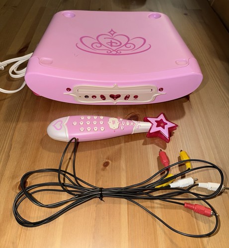 Vintage Disney Pink Princess Ruby Buttons DVD player With Remote Fully Tested
