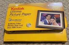 Kodak Ultima Picture Paper 56 4x6 High Gloss Sheets