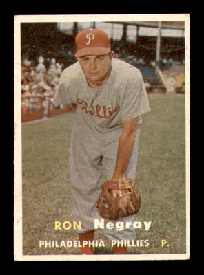 1957 Topps #254 Ron Negray VG