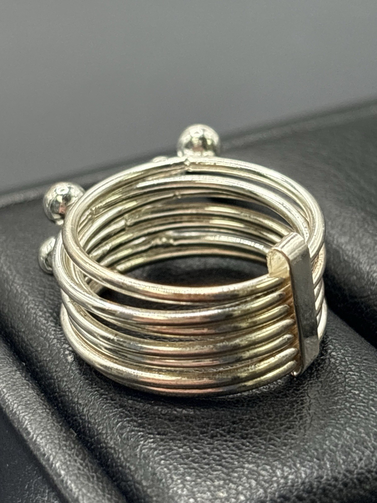 EUC Sterling Silver Stacking Ring Set 7 Grams Siz… - image 7