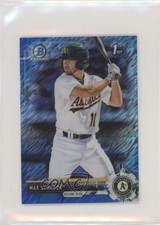 2017 Bowman Chrome Minis Prospects Blue Shimmer Refractor 97/150 Max Schrock 1o3