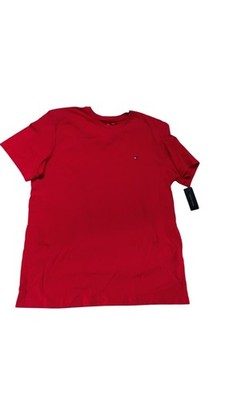 Tommy Hilfiger Red Mens T Shirt SZ L NWT