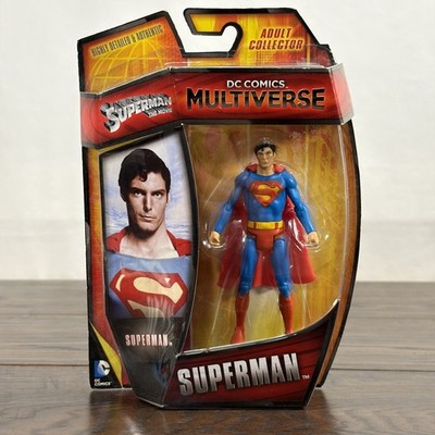 Superman DC Comics Multiverse Superman The Movie Christopher Reeves 3.75 Mattel