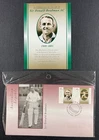 1997 Australian Legends Sir Donald Bradman FDC First Day Cover + Memorial Card