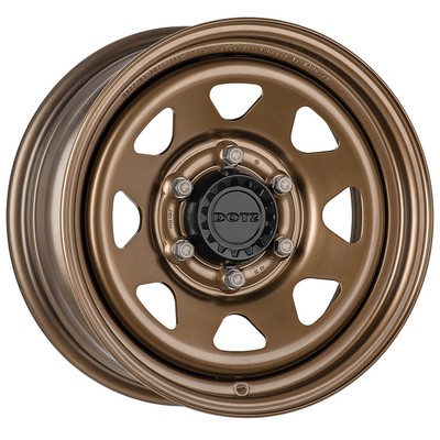Dotz Dakar Bronze Wheels Rims 7.0Jx16 ET13 6x139.7 for Daewoo Korando Musso