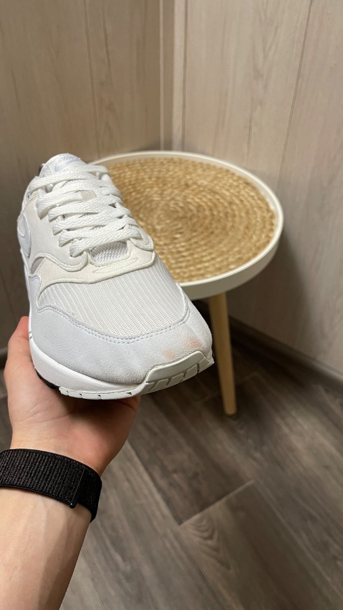 Nike Air Max 1 DZ2628-105 Men’s US 11.5 EU 44 White Grey Sneakers — product photo 8 of 13