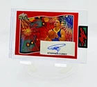 Stephen Curry One-of-One Auto Red Fireworks 1/1 Warriors 2025 Leaf Metal Sealed