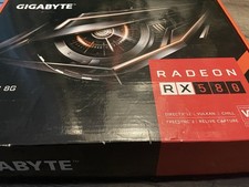 GIGABYTE Radeon RX 580 8GB GDDR5 Graphics Card HDMI DisplayPort DVI FREESYNC 2