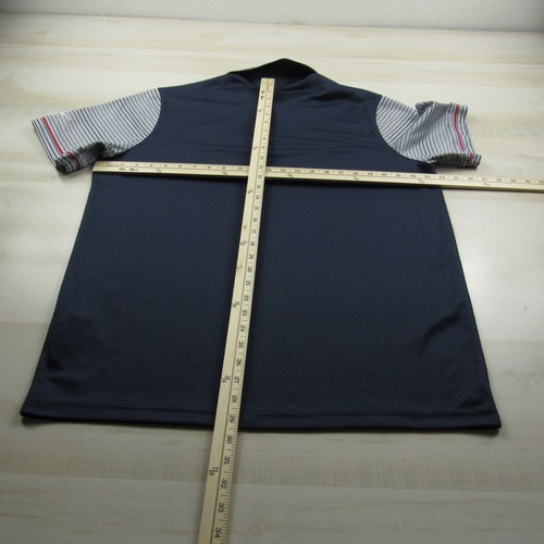 Houston Texans Polo Shirt Mens Extra Large Blue Gray Nike Drifit NFL On Field - Picture 11 of 15