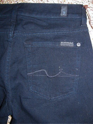 ¡NUEVO! 7 PARA TODA LA HUMANIDAD GPK Glassel Park INDIGO Lavado BOOTCUT JEANS Raros 24 $178 - Imagen 8 de 9