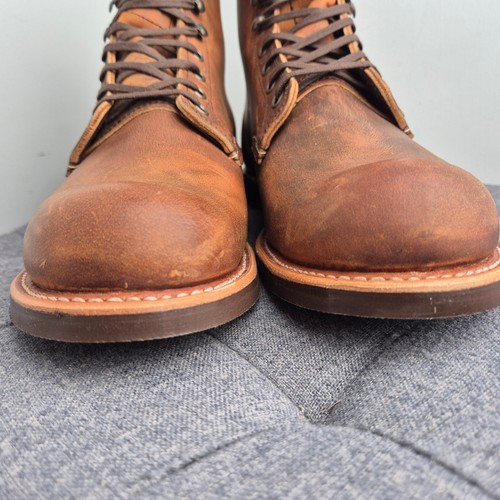 Red Wing 3343 Blacksmith Copper Rough & Tough Boots UK 9 US 10 EU 43 New - Picture 6 of 21