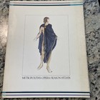 Metropolitan Opera Season Program Book 1977-1978 Vintage Advertising Ephemera