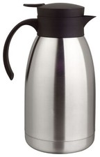 Isolierkanne Thermoskanne 2 Liter mit Quick Tip Verschluss aus Edelstahl