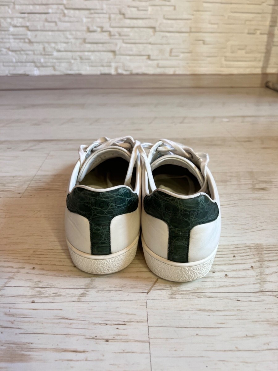 Gucci Ace low top white sneakers men size 8 | eBay