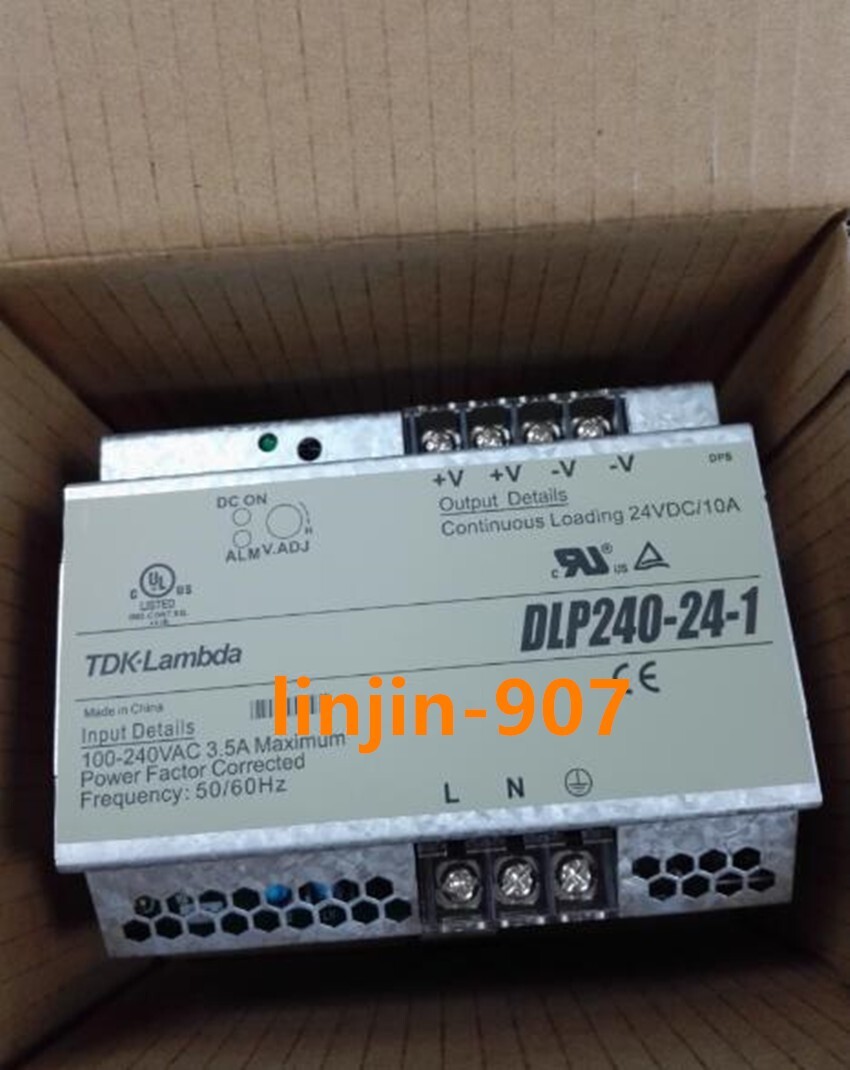 1PC TDK-LAMBDA rail power supply DLP240-24-1 (UPS or FedEx)