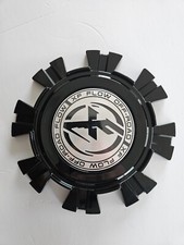 Xf Offroad Wheels Flow Series Floating Cap Black 8 Lug - Big Center Small Logo Xf Offroad Wheels Flow Series Floating Cap Black 8 Lug - Big Center Small Logo