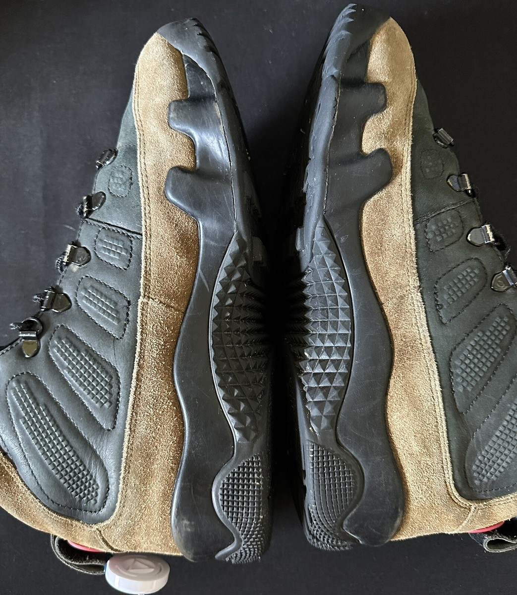靴 9RO Nike Air Jordan 9 IX Retro NRG Boots Olive Black Size 8.5