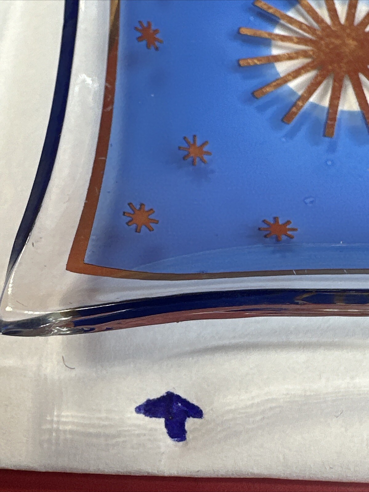 4 MCM Starburst Ashtrays, Nut Candy Dishes, Bridge, Poker, Card Mates Vtg