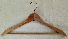 Vintage 1950's HERZOG - CLOTHIER Brooklyn N.Y. Wood Hanger