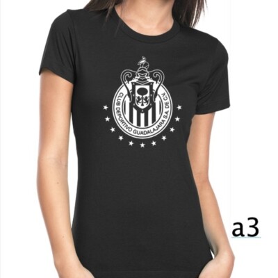 New Club Chivas De Guadalajara Mexico Futbol Soccer WOMANS T- shirt  