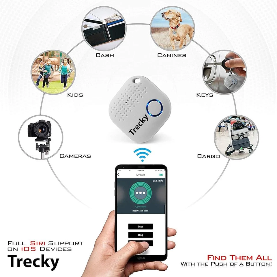 4x ORIGINAL Smart Tracker iTrack Easy - locator GPS- und Bluetooth-Ortungsgerät - Bild 3 von 4