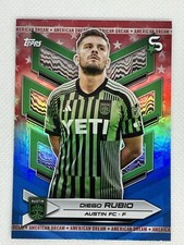 Diego Rubio 2024 Topps MLS Superstars America Dream Parallel #113 Austin FC