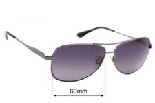 SFx Replacement Sunglass Lenses Fits Cancer Council Coober Pedy - 60mm Wide