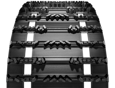 New Composit Snowmobile Track T28 136 X 15 X 1.1'' Lug 2.52 Pitch, Fully Clipped