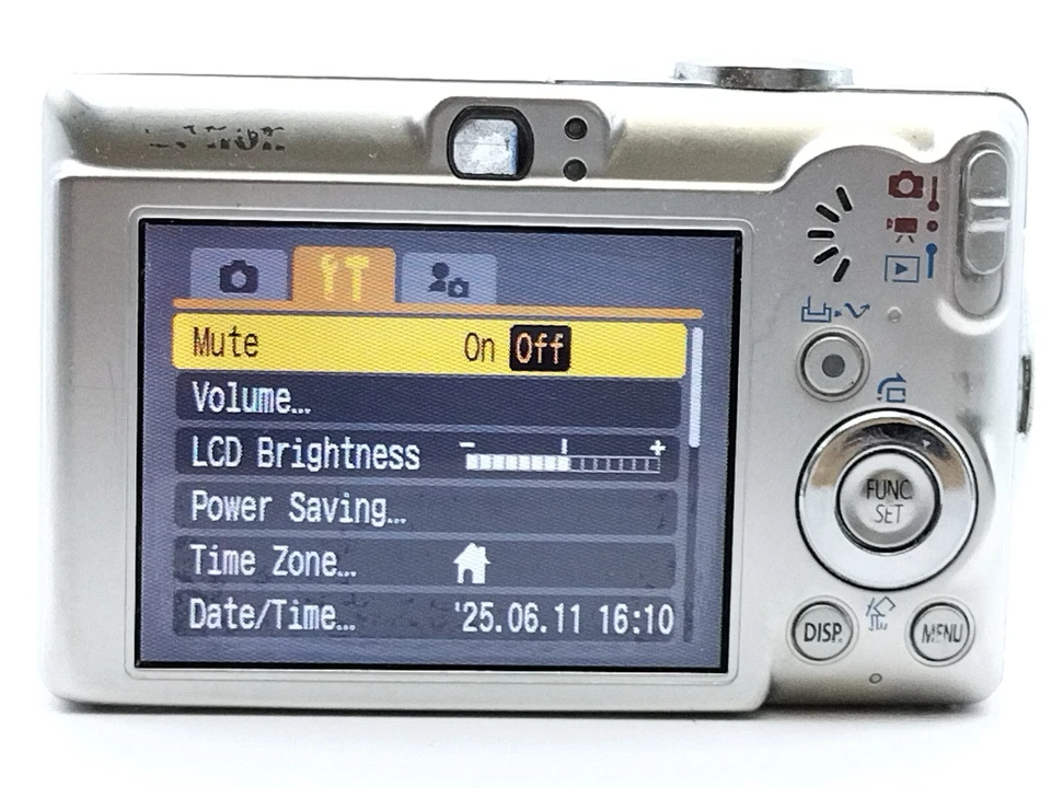 Canon IXY DIGITAL 70 Silver 6.0MP 3x Zoom Digital Camera from Japan - Image 4 of 4