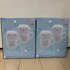 Sanrio Characters Mug with Lid Cinnamoroll AB Set from Japan